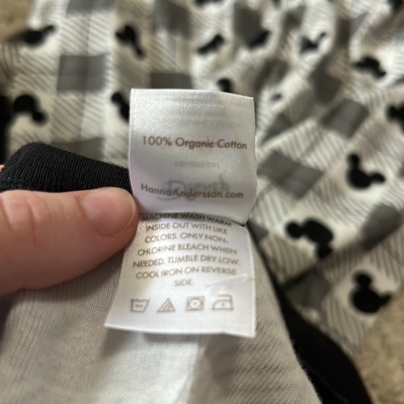 Hanna Andersson Disney Collection Mickey Mouse plaid - Picture 6 of 6